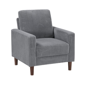 Caspian Corduroy Fabric Living Room Chair