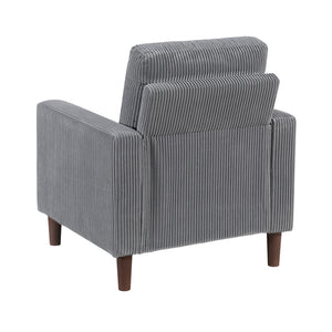 Caspian Corduroy Fabric Living Room Chair
