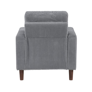 Caspian Corduroy Fabric Living Room Chair