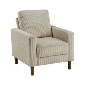 Caspian Corduroy Fabric Living Room Chair