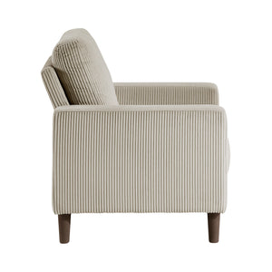 Caspian Corduroy Fabric Living Room Chair