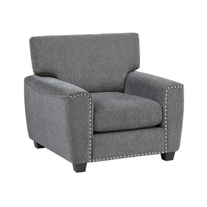 Windsor Chenille Fabric Living Room Chair