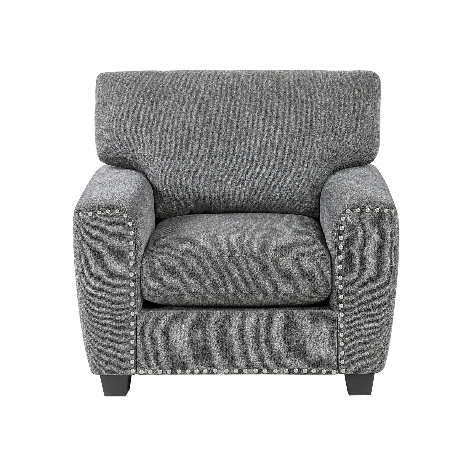 Windsor Chenille Fabric Living Room Chair