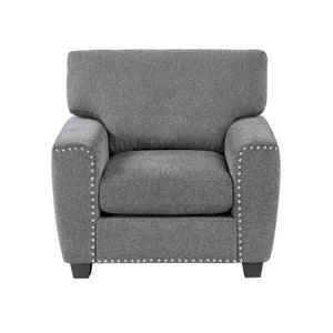 Windsor Chenille Fabric Living Room Chair