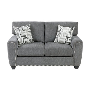 Windsor 3-Piece Chenille Fabric Living Room Sofa Set