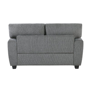 Windsor 2-Piece Chenille Fabric Living Room Sofa Set