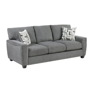 Windsor 2-Piece Chenille Fabric Living Room Sofa Set