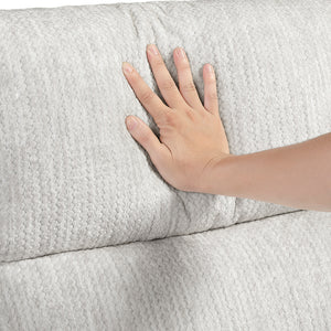 Abbeville Textured Microfiber Swivel Glider Reclining Chair