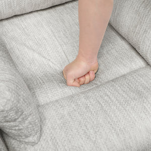 Abbeville Textured Microfiber Swivel Glider Reclining Chair