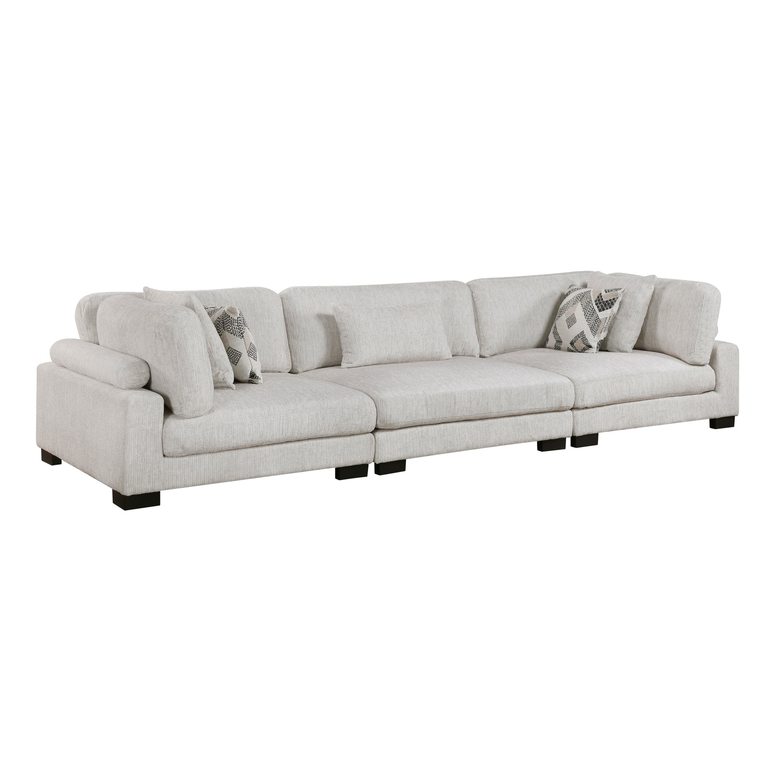 Abbeville Microfiber Living Room Sofa