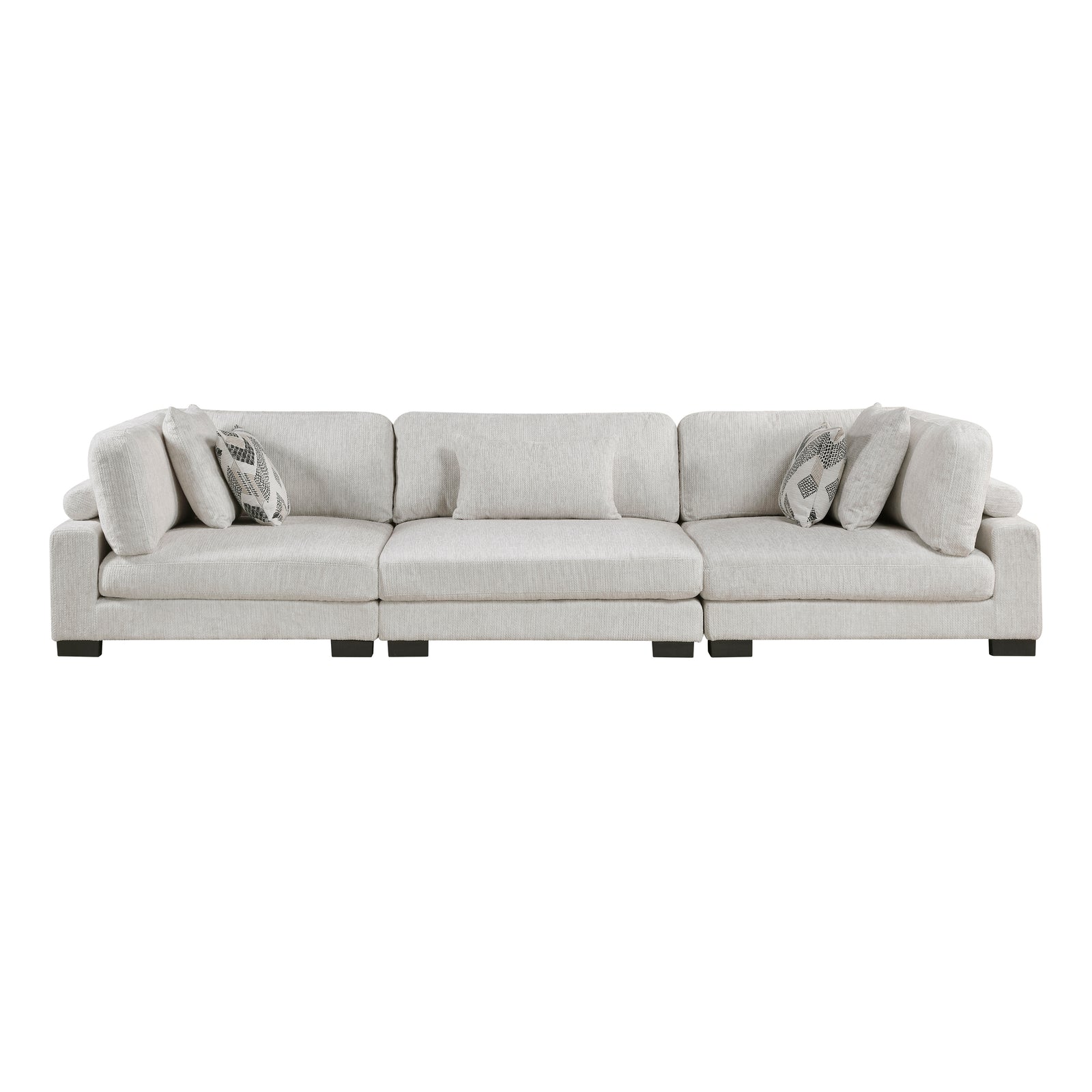 Abbeville Microfiber Living Room Sofa