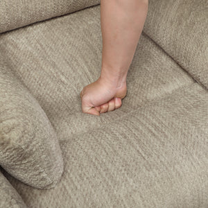 Abbeville Textured Microfiber Swivel Glider Reclining Chair