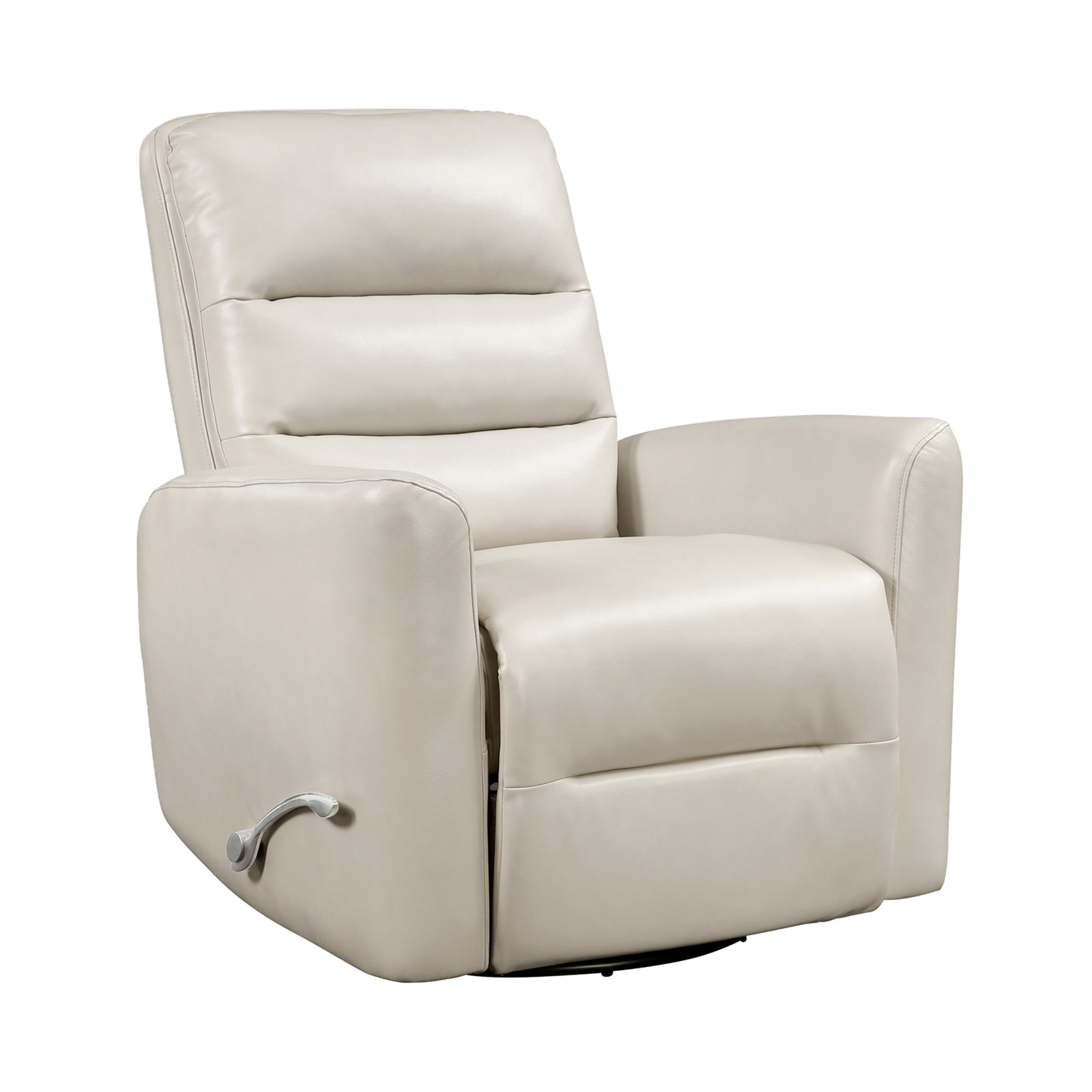 Preston Faux Leather Swivel Glider Reclining Chair