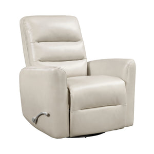 Preston Faux Leather Swivel Glider Reclining Chair