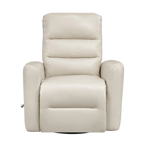 Preston Faux Leather Swivel Glider Reclining Chair