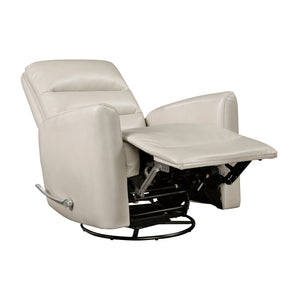 Preston Faux Leather Swivel Glider Reclining Chair