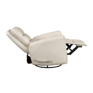 Preston Faux Leather Swivel Glider Reclining Chair