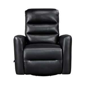 Preston Faux Leather Swivel Glider Reclining Chair