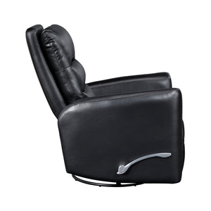 Preston Faux Leather Swivel Glider Reclining Chair