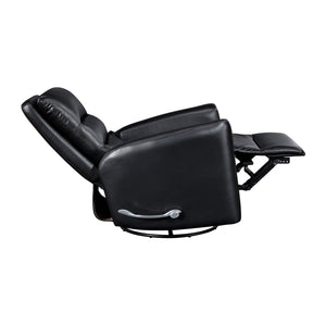 Preston Faux Leather Swivel Glider Reclining Chair