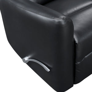 Preston Faux Leather Swivel Glider Reclining Chair