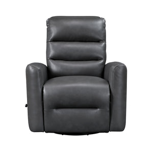 Preston Faux Leather Swivel Glider Reclining Chair