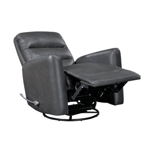 Preston Faux Leather Swivel Glider Reclining Chair