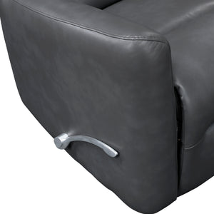 Preston Faux Leather Swivel Glider Reclining Chair