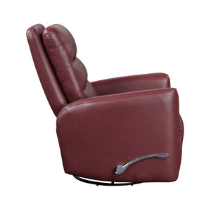 Preston Faux Leather Swivel Glider Reclining Chair
