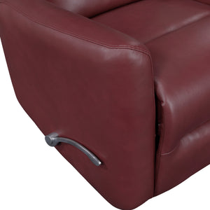 Preston Faux Leather Swivel Glider Reclining Chair