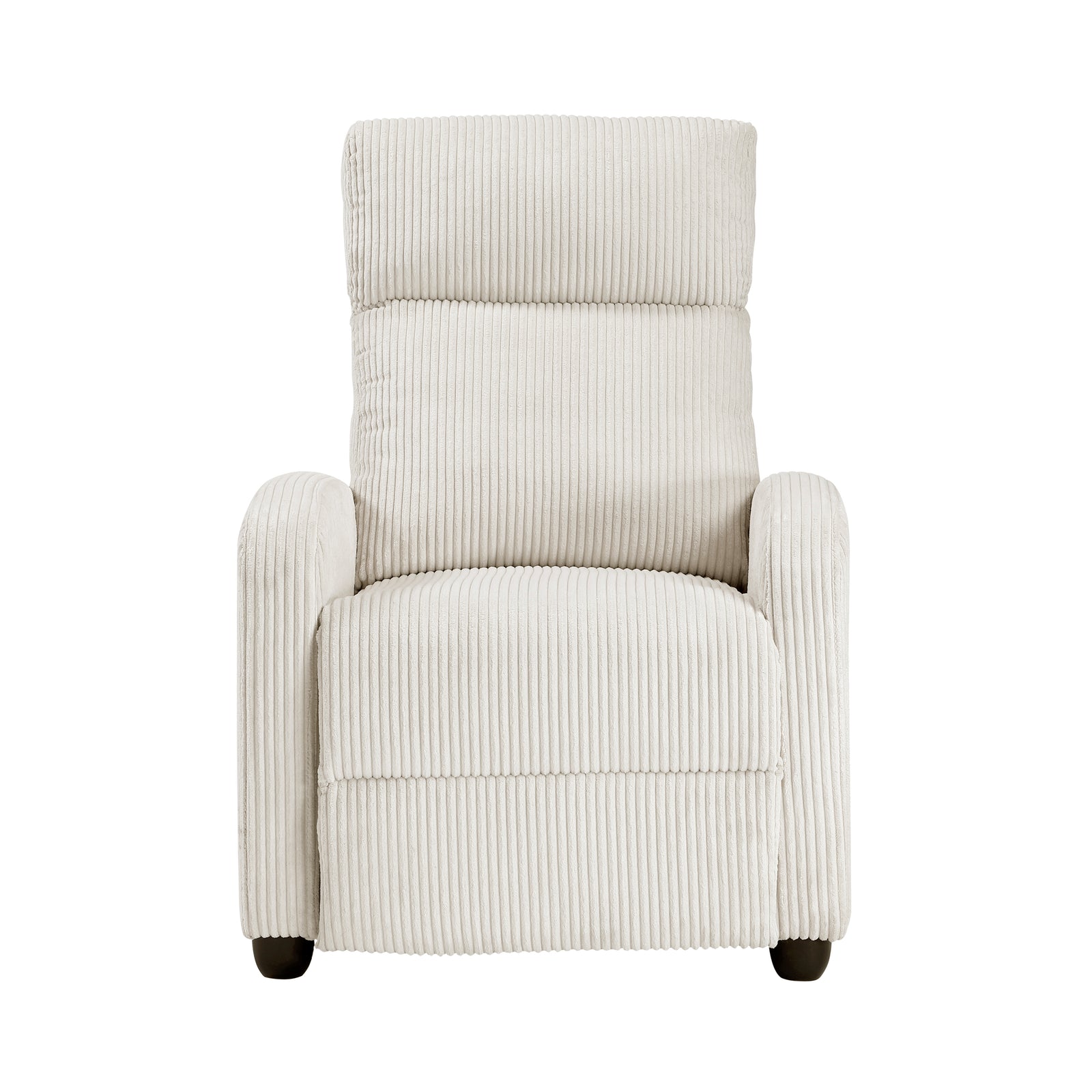 Covelo Corduroy Push Back Reclining Chair