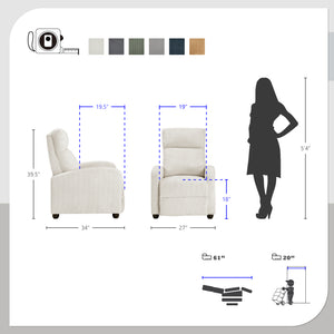 Covelo Corduroy Power Lift Chair