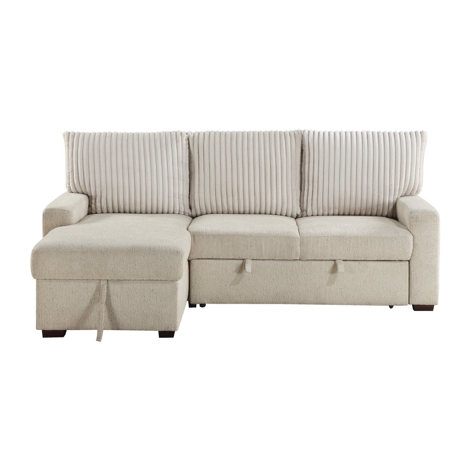 Liatris 2-Piece Sectional Sofa with Pull-out Bed and Left Chaise