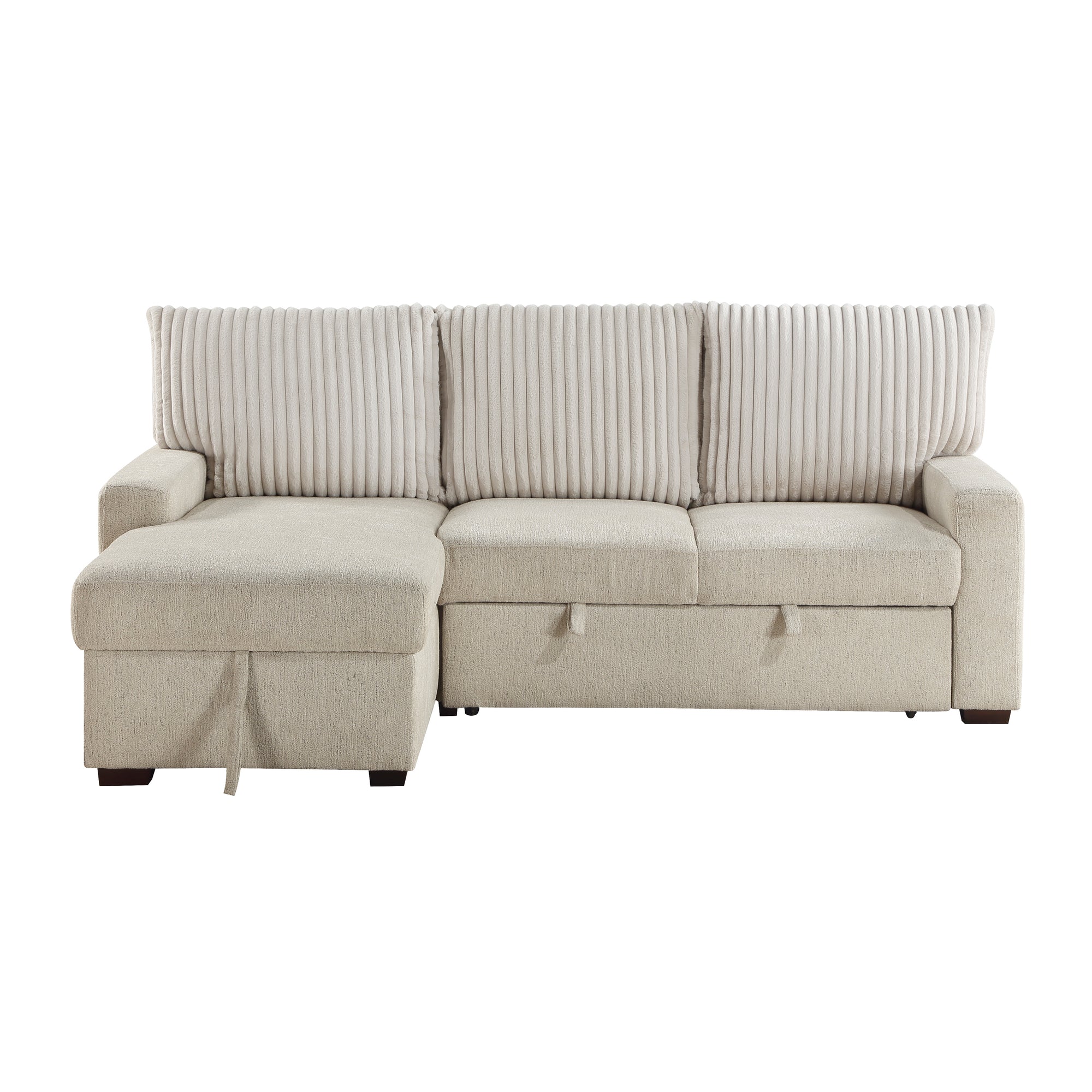 Liatris 2-Piece Sectional Sofa with Pull-out Bed and Left Chaise