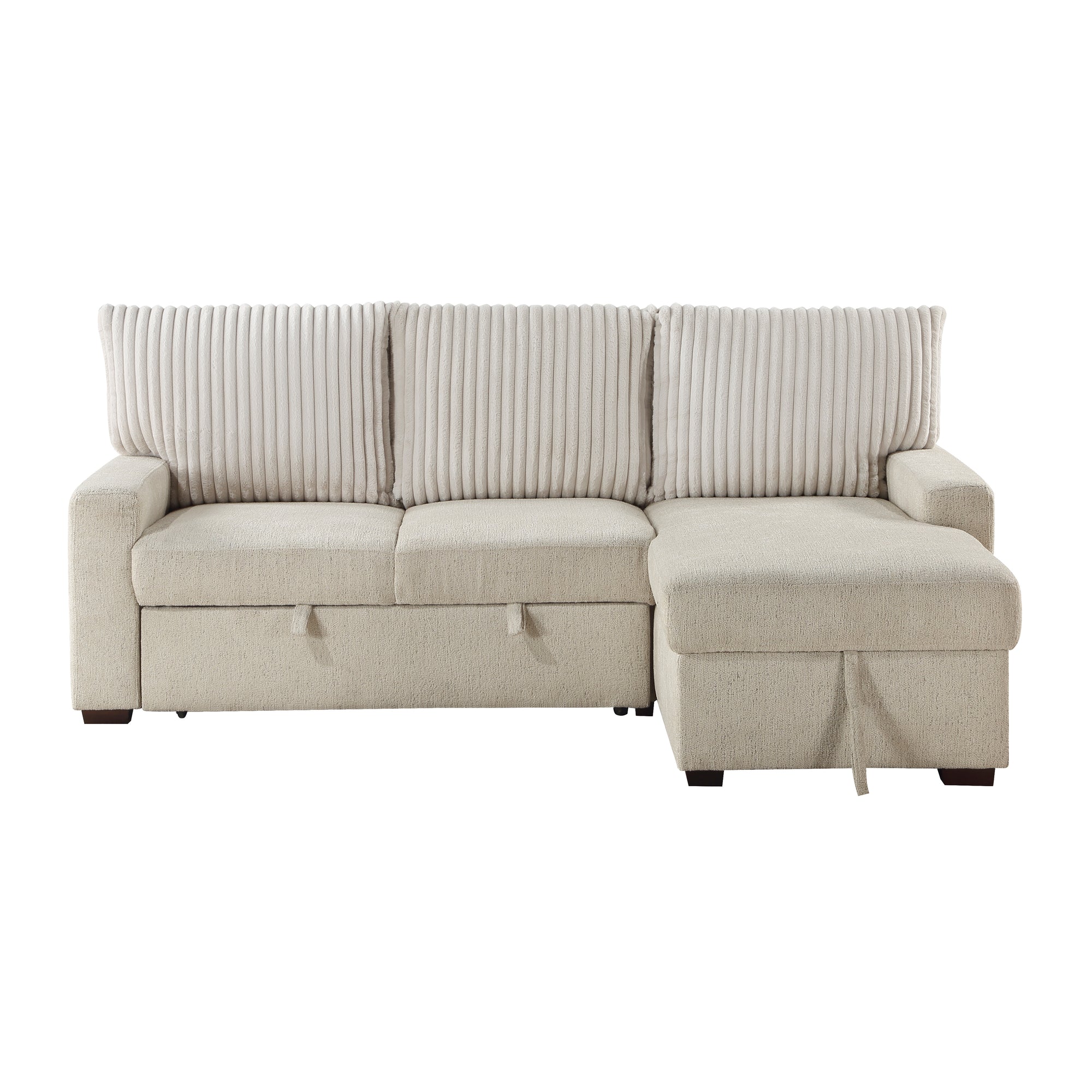 Liatris 2-Piece Sectional Sofa with Pull-out Bed and Right Chaise