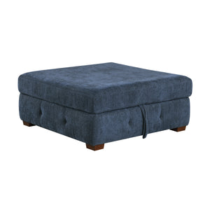 Gillam Chenille Storage Ottoman