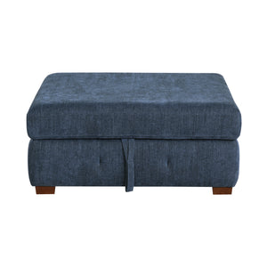 Gillam Chenille Storage Ottoman
