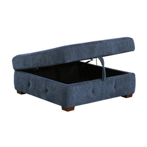 Gillam Chenille Storage Ottoman