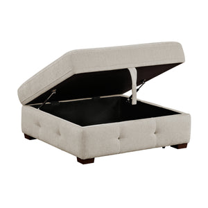 Gillam Chenille Storage Ottoman