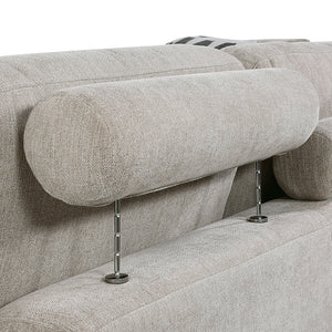 Gillam Chenille 6-Piece Sectional with Right Chaise, Pull-out Bed and Ottoman