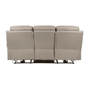 Peperomia Leather Match Power Double Reclining Sofa