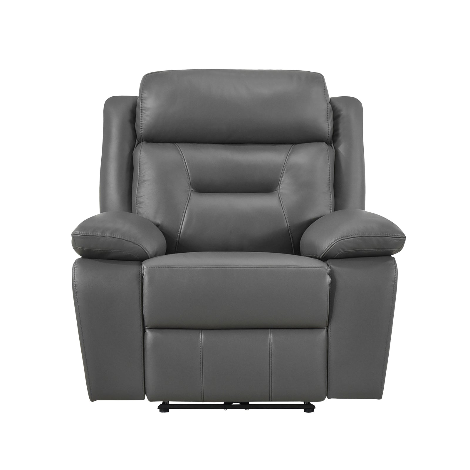 Garrey Leather Match Power Reclining Chair