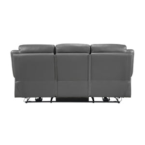 Garrey  3-Piece Leather Match Power Reclining Sofa set