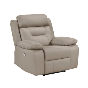 Garrey  3-Piece Leather Match Power Reclining Sofa set