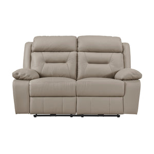 Garrey  2-Piece Leather Match Power Reclining Sofa set