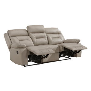Garrey  2-Piece Leather Match Power Reclining Sofa set