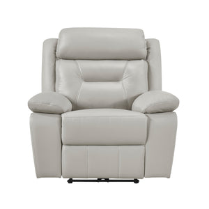 Garrey  3-Piece Leather Match Power Reclining Sofa set