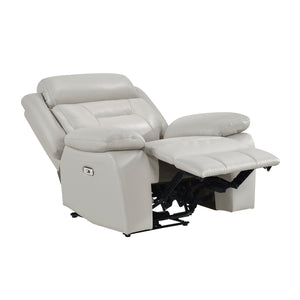 Garrey  3-Piece Leather Match Power Reclining Sofa set
