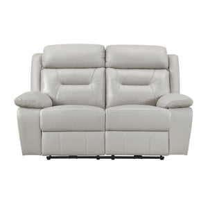 Garrey  2-Piece Leather Match Power Reclining Sofa set