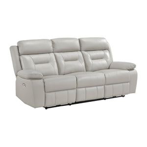 Garrey  3-Piece Leather Match Power Reclining Sofa set
